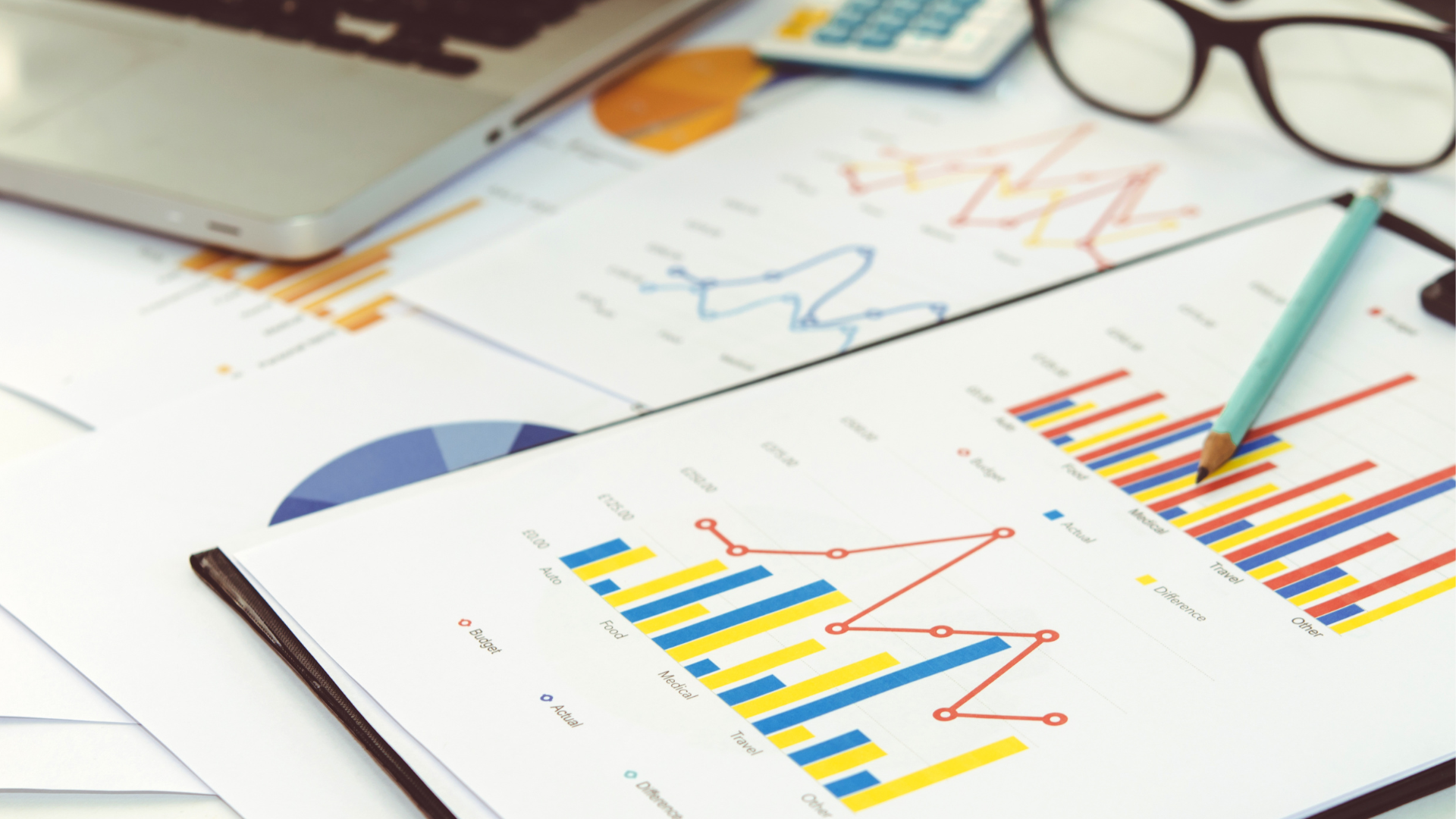 Marketing analytics and charts